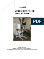 Volumetric Cup Filler Final Report
