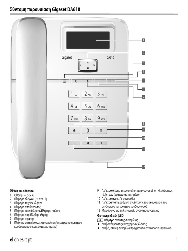 Gigaset DA610 Owner Manual | PDF