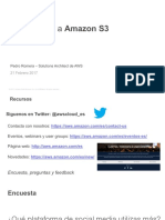 20170221 - Introduccio-n Almacenamiento en AWS - S3