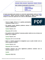Matematica Essencial_ Medio_ Exercicios de Analise Combinatoria