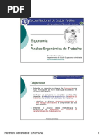 Ergonomia - Análise Trabalho