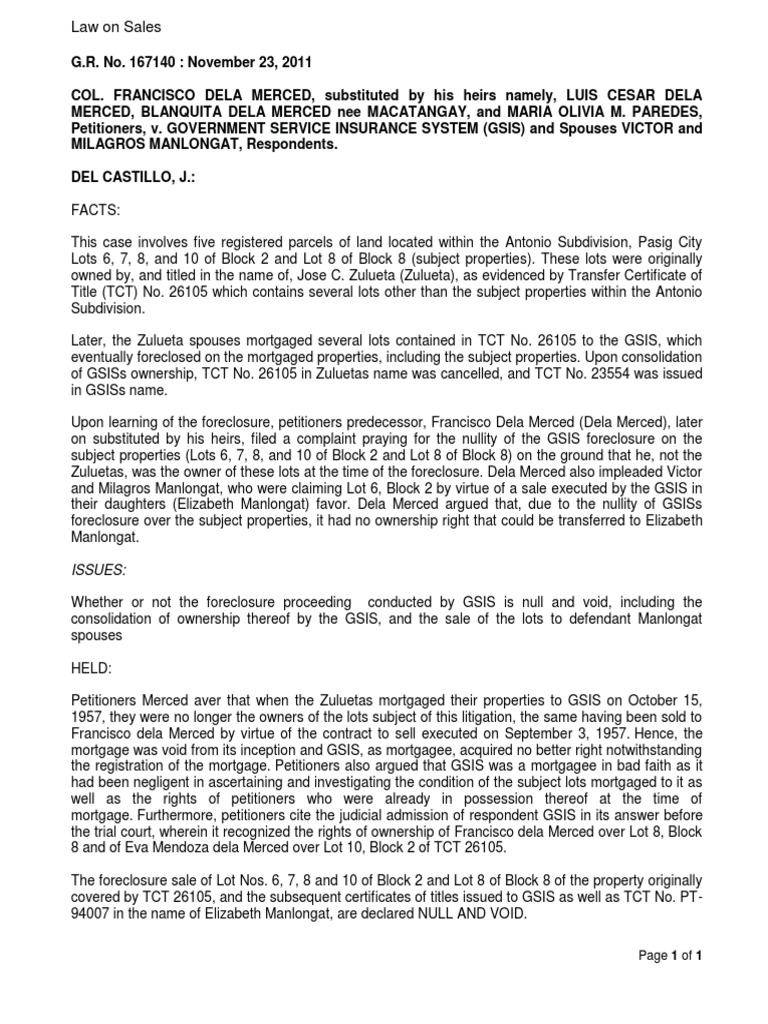 Legal Dispute Over Land Ownership | PDF | Mortgage Law | Foreclosure