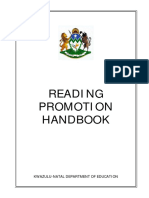 Reading Promotion Handbook - KZN Dept Edu