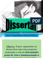 Genero Dissertativo Argumentativo - Reformulado