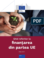 Finanțarea Din Partea UE: Ghid Referitor La