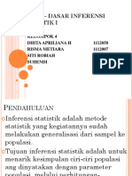 Dasar - Dasar Inferensi Statistik I-4 Fix