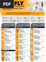 Firefly Emergency Lamps