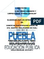 Proyecto Cultura Ambiental PDF