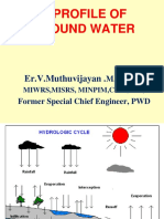 A Profile of Ground Water: Er.V.Muthuvijayan