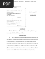 Download FRIDMAN et al v BEAN LLC aka FUSION GPS et al by NS SN362797316 doc pdf