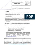 TI-G01 Guía para El Reporte de Incidentes v1