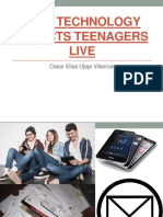 How Technology Affects Teenagers Live