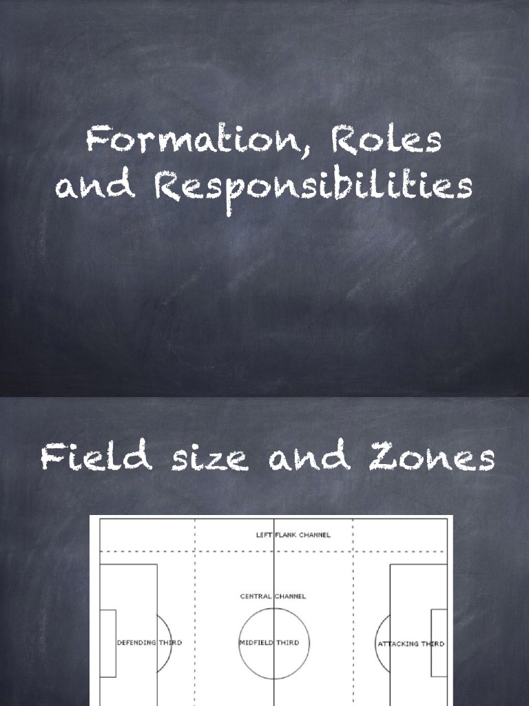 Formation and Roles | PDF | Forward (Association Football