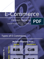 E-Commerce: Prof Anesh Maniraj Singh