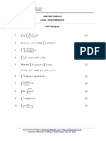 12 Mathematics Ch07 Integrals Test 05