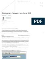 Enhancement Framework and Kernel BADI