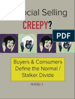 Is Social Selling Creepy the Normal Stalker Divide