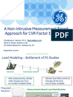 A Non-Intrusive Measurement Based Approach For CVR Factor Estimation