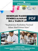 Implementasi Kurikulum Nasional dalam Abad Literasi Sains