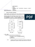 Praktikum Pert5 - Looping PDF