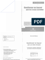 Blejmar GESTIONAR ES HACER QUE LAS COSAS SUCEDAN PDF