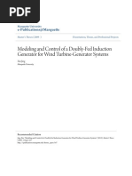 Modeling and Control of A Doubly-Fed Induction Generator For Wind PDF