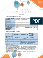 Guía de Actividades y Rúbrica de Evaluación - Fase 2. Identificar Aspectos Importantes en El Contexto Del Escenario. (1)