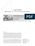 Paper Lean Data - Toma Datos 2007 PDF