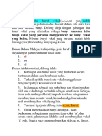 Diftong - Digraf. Vokal Berganding 28 Oct 2017