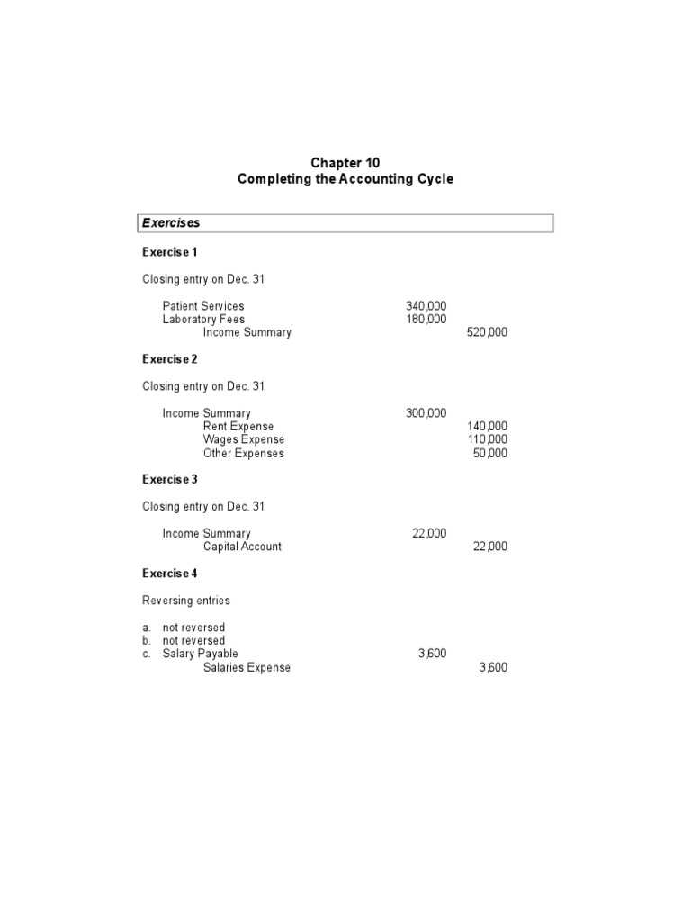 Chapter 10 | PDF | Debits And Credits | Expense