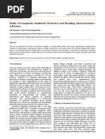 Study of Composite Sandwich Structure and Bending Characteristics - A Review