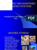 Aerobic and Anaerobic Training