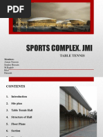 Sports Complex. Jmi: Table Tennis