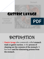 Gastric Lavage