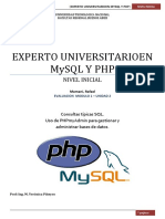 PHP UNIDM2