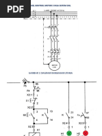Panel Kontrol Motor Listrik 3 Fasa 2 Arah Putaran Terhubung Star Delta Otomatis