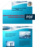Prezentare Ape Minerale PDF
