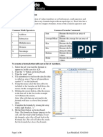 Formula and Graphs Guide For Excel 2007 PDF