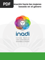 INADI Discriminacion Hacia Las Mujeres Basadas en Genero 