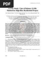 A Case Study Line of Balance LOB Method For High Rise Residential Project Ijariie5728