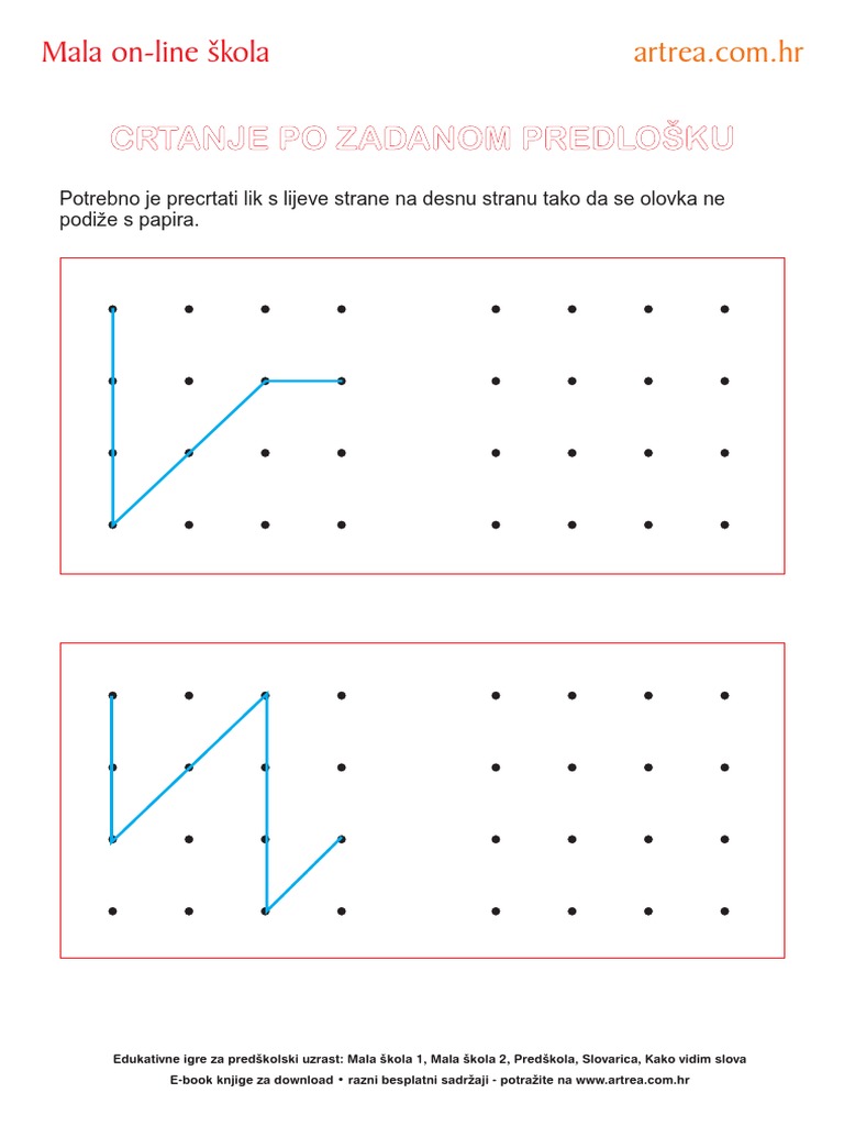 Grafomotorika 1 | PDF