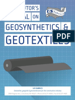 Distributors Manual on Geosynthetics and Geotextiles