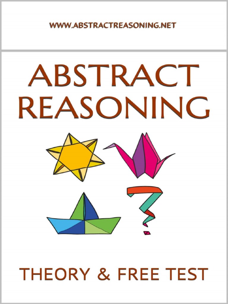 Abstract Reasoning Beginner s Reason Abstraction