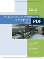 Design, Layout and Construction of Food Premises and Equipments