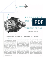 Elementos de Calculos de Turbinas A Gas PDF