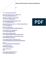 Listado de Laboratorios de Estudio de Suelo y Ensayo de Materiales PDF