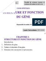 Génétique - CHAP3 PDF