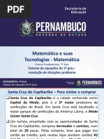 Sistema de Equações Do 1º Grau - Resolução de Situações Problema