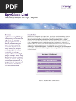 Spyglass Lint Analysis