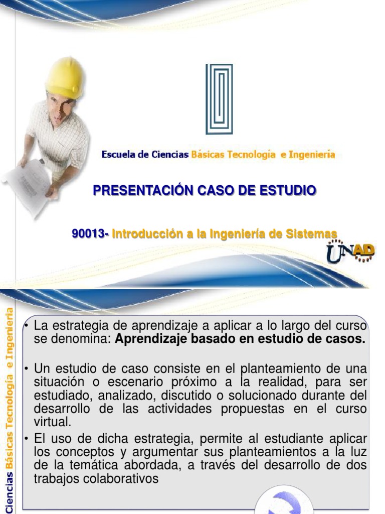 Presentación Caso De Estudio Introducción a la Ingeniería